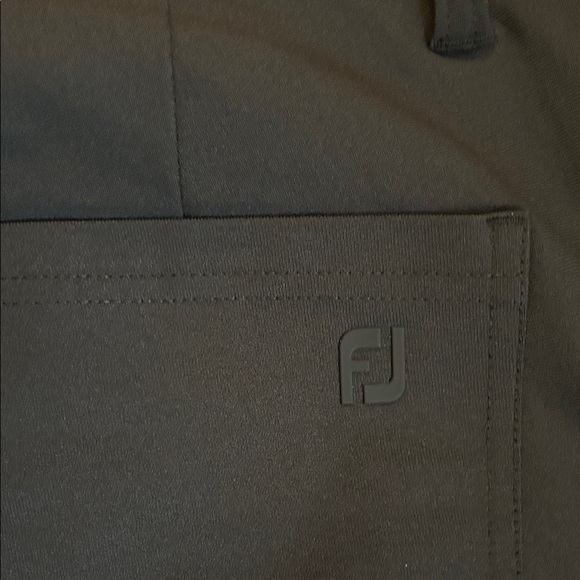 NWOT FootJot Men's Black Golf Pants, W36/L36 - Picture 3 of 5